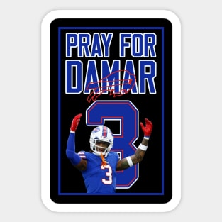 Love For 3 Damar Sticker